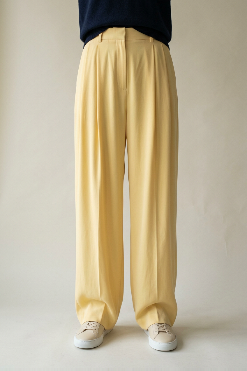 Butter Pleat Trousers