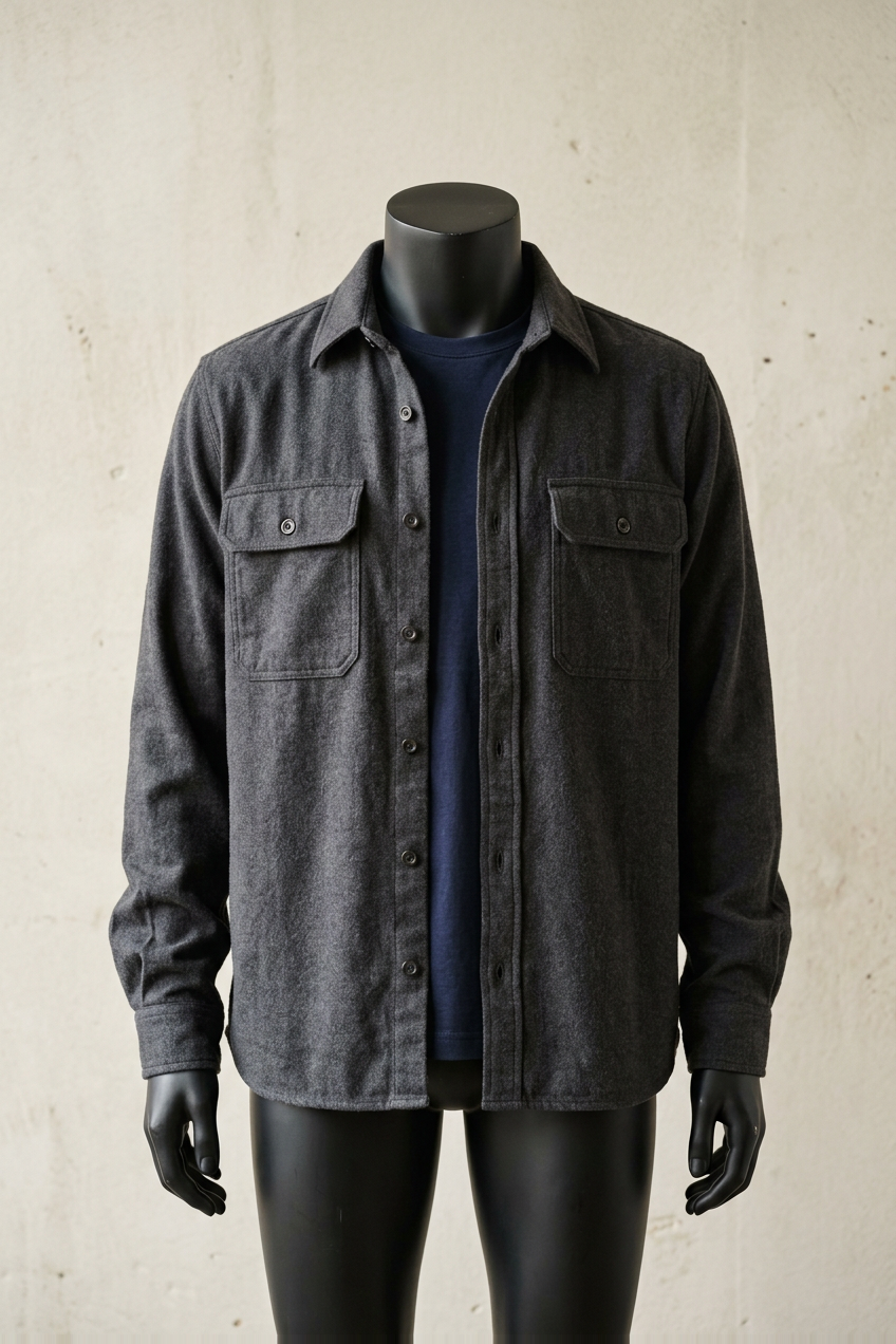 Charcoal Overshirt