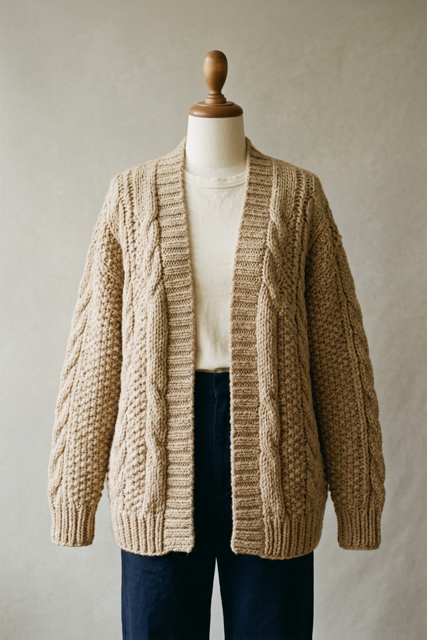 Sand Cardigan